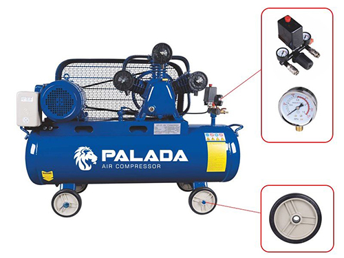 Thiết kế bền chắc của máy bơm hơi mini Palada