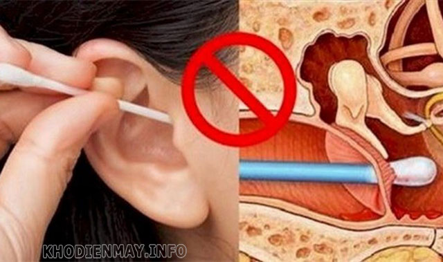 Nên chú ý vệ sinh khi bị ngứa tai phải